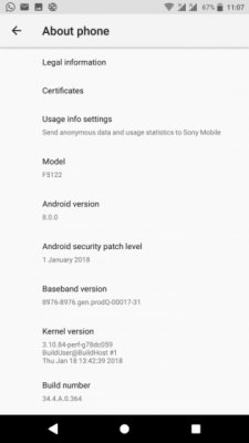 Sony Xperia X и X Compact получили Android 8.0 Oreo