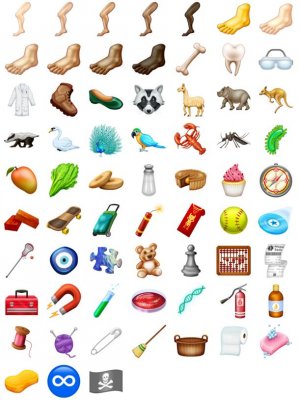 157 смайликов в наборе Emoji 11.0 окончательно утверждены