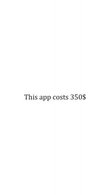 Бесполезное приложение Expensive App предлагается по скидке за ,49
