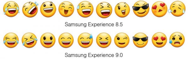 Samsung перерисовала эмодзи в Android Oreo для своих устройств