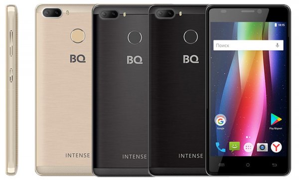 BQ выпустил смартфон 5005L Intense с батареей на 6000 мАч