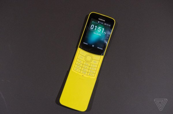 HMD Global возродила Nokia 8110 — слайдер из Матрицы