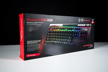 Обзор игровой клавиатуры HyperX Alloy Elite RGB — Упаковка и комплект поставки. 1