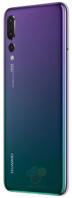 Huawei P20: официальные рендеры и необычная градиентная расцветка