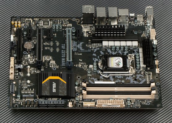 Подарок для энтузиаста: ASUS TUF Z270 Mark 1 — Внешний вид. 3