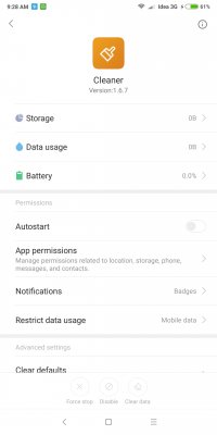 Встроенный в MIUI чистильщик — это Clean Master от Cheetah Mobile