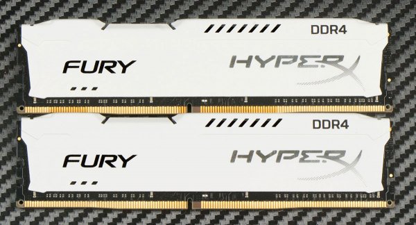 Пара белых: HyperX Fury DDR4-2133 32 Gb — Внешний вид. 2