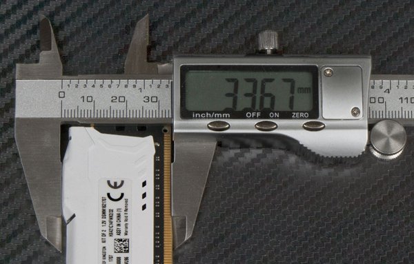 Пара белых: HyperX Fury DDR4-2133 32 Gb — Особенности конструкции. 3