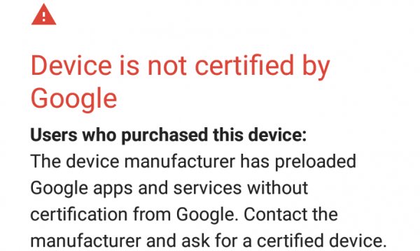 Google упростил регистрацию несертифицированных устройств