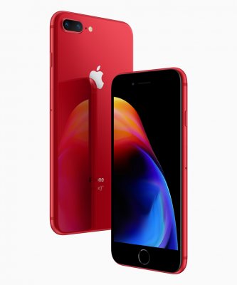 iPhone 8 и 8 Plus теперь можно купить в красной расцветке