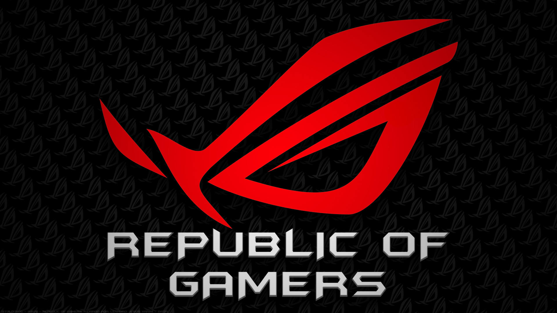 Republic of gamers как убрать картинку в игре