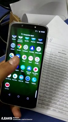 Moto G6 Play засветился на видео