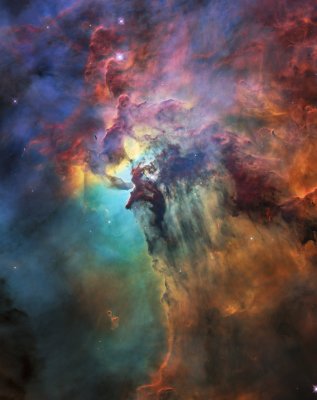 Телескоп Хаббл отпраздновал 28 лет работы снимком туманности Лагуны