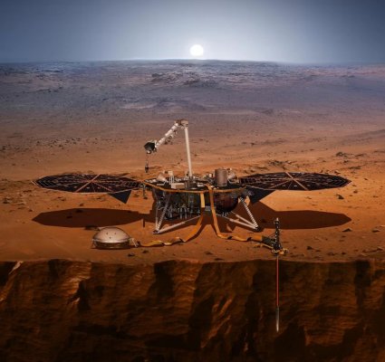 NASA запускает на Марс аппарат InSight для изучения геологии планеты