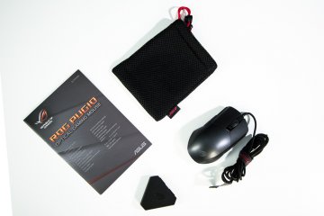 Обзор игровой мышки ASUS ROG Pugio — Упаковка и комплект поставки. 4
