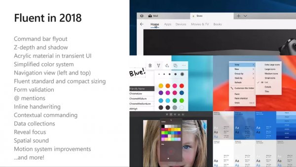 Microsoft показала, как изменится Fluent Design в 2018 году