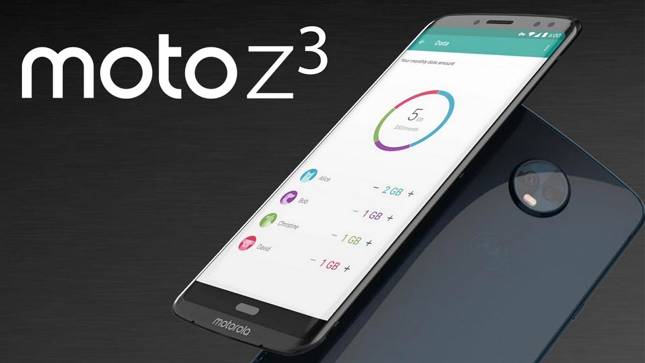 Moto Z3 получит сканер отпечатков пальцев в кнопке разблокировки