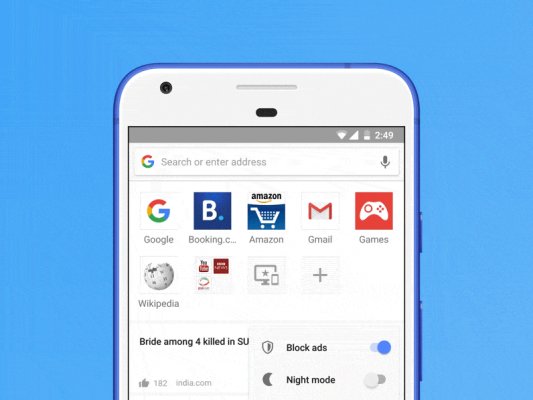 Вышла новая Opera для Android с темами оформления, ночным режимом и QR-сканером