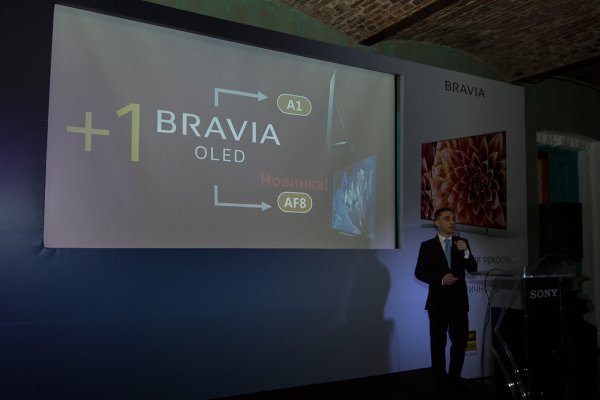 Sony представила новые телевизоры BRAVIA России