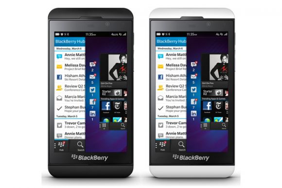 Компания BlackBerry представила смартфоны Q10 и Z10 на новой платформе