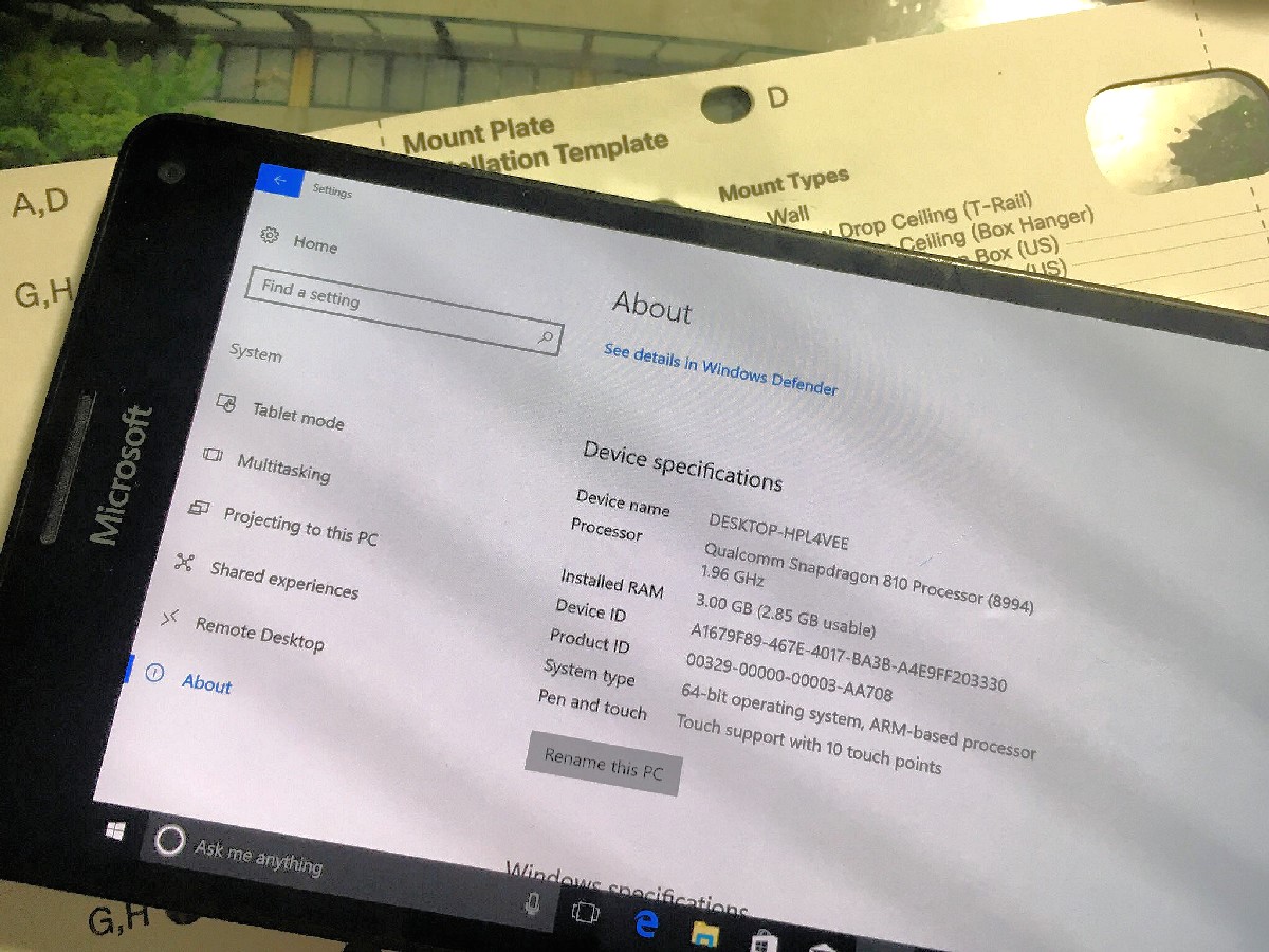 Появилась подробная инструкция по установке Windows 10 для ARM на Lumia 950 XL