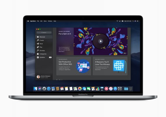 Apple представила macOS Mojave с тёмной темой