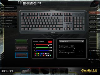 Обзор игровой клавиатуры Gamdias Hermes P3 — Программное обеспечение. 4