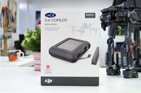 Обзор LaCie DJI Copilot – бекап для дрона