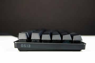 Обзор игровой клавиатуры Logitech G513 Carbon — Внешний вид и эргономика. 8