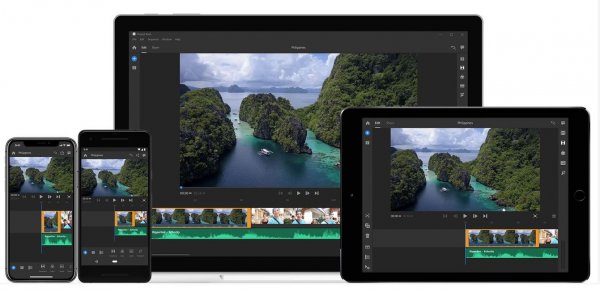 Adobe выпустила универсальный видеоредактор для новичков