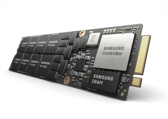 Samsung представила миниатюрный SSD на целых 8 ТБ