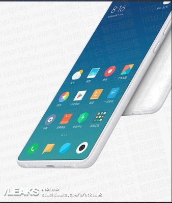 Xiaomi Mi Mix 3 будет честным безрамочным смартфоном