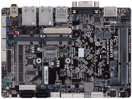 Одноплатный компьютер от Gigabyte получил четырехъядерный процессор