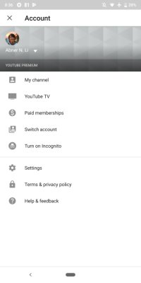 YouTube для Android обзавелся режимом инкогнито