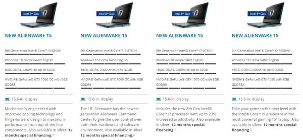 Dell начинает продажи в России игровых ноутбуков Alienware и серий G3 и G5