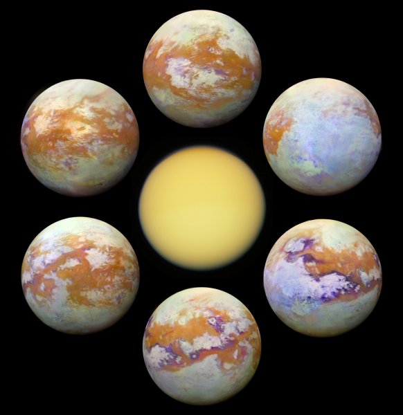 Фото: первые изображения поверхности Титана — спутника Сатурна