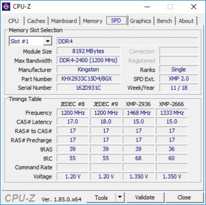 Обзор оперативной памяти Kingston HyperX Predator RGB 16 Gb — Результаты тестов. 2