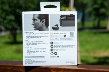 Обзор наушников Sony WF-1000X — без проводов и шума — Упаковка и комплект поставки. 2