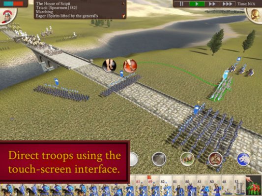 Культовая стратегия ROME: Total War теперь доступна на iPhone
