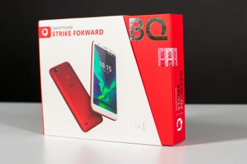 Обзор BQ Strike Forward — стиль по карману — Упаковка и комплект поставки. 1