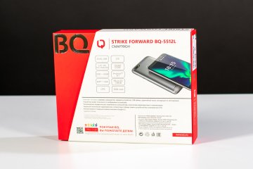 Обзор BQ Strike Forward — стиль по карману — Упаковка и комплект поставки. 2
