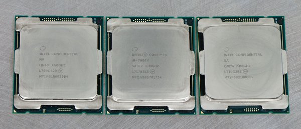 Сравнительное тестирование процессоров Intel Kaby Lake и Coffee Lake — Участники теста. 2