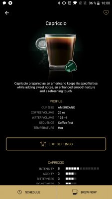 Обзор кофемашины Nespresso Expert — Фирменное приложение Nespresso. 7