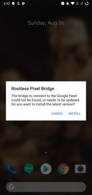 Google удалил Rootless Pixel Launcher из своего магазина приложений