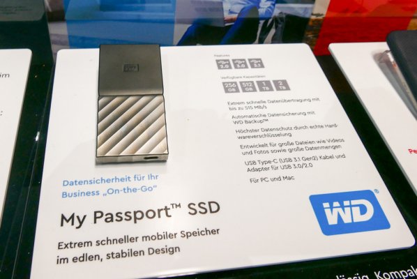 Western Digital на IFA 2018: обновленные SSD My Passport