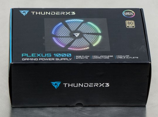 Обзор игрового БП ThunderX3 Plexus 1000 — Комплектация. 1