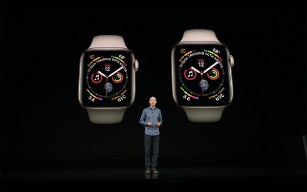 Apple представила Watch Series 4 — вдвое мощнее, с большими экранами и созданием ЭКГ