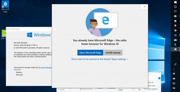 Windows 10 мешает установке Chrome и Firefox