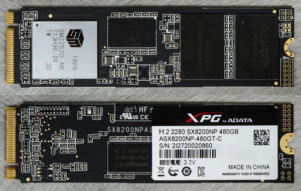 Обзор SSD-накопителя ADATA XPG SX8200 — Особенности конструкции. 2