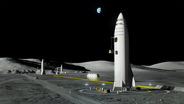 Илон Маск показал, как может выглядеть база SpaceX на Марсе